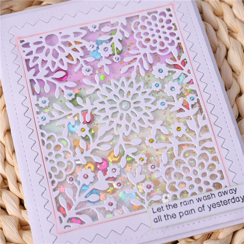 

InLoveArts Floral Frame Dies Metal Cutting Dies 2020 Flower Dies Scrapbooking Natal Fustelle Die Cut Photo Album