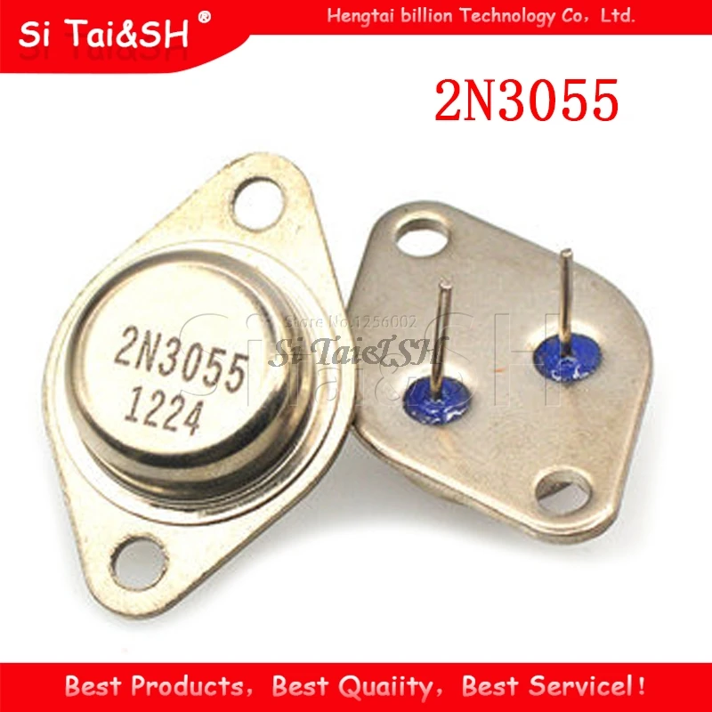 5 шт. транзистор 2N3055 TO 3 15A 60 в NPN AF Amp Аудио Мощность Новый и оригинальный