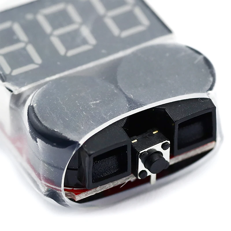 10 шт. тестер низкого напряжения аккумулятора зуммер сигнализации 1-8S Lipo/Li-ion/Fe