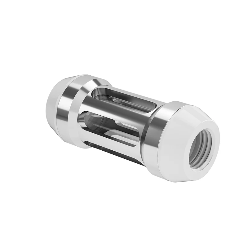 Курган яркое серебро G1/4 &quotфильтр для воды компьютер водяное охлаждение Fttings