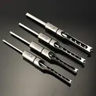 Высокое качество и мощное квадратное Отверстие Сверло дюймов длинное для обработки дерева квадратные отверстия квадратный станок деревообрабатывающий сверлильный инструмент