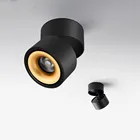 Регулируемый угол наклона светодиодный светильник 15 Вт 12 Вт 10 Вт светодиодный потолочный светильник с регулируемой яркостью Светодиодный точечный светильник для гостиной спальни