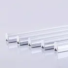 Светодиодная трубка T5 T8, встроенный светильник, 30 см, 60 см, светодиодная люминесцентная трубка, настенный светильник, цветная лампа, лампа, 220 В