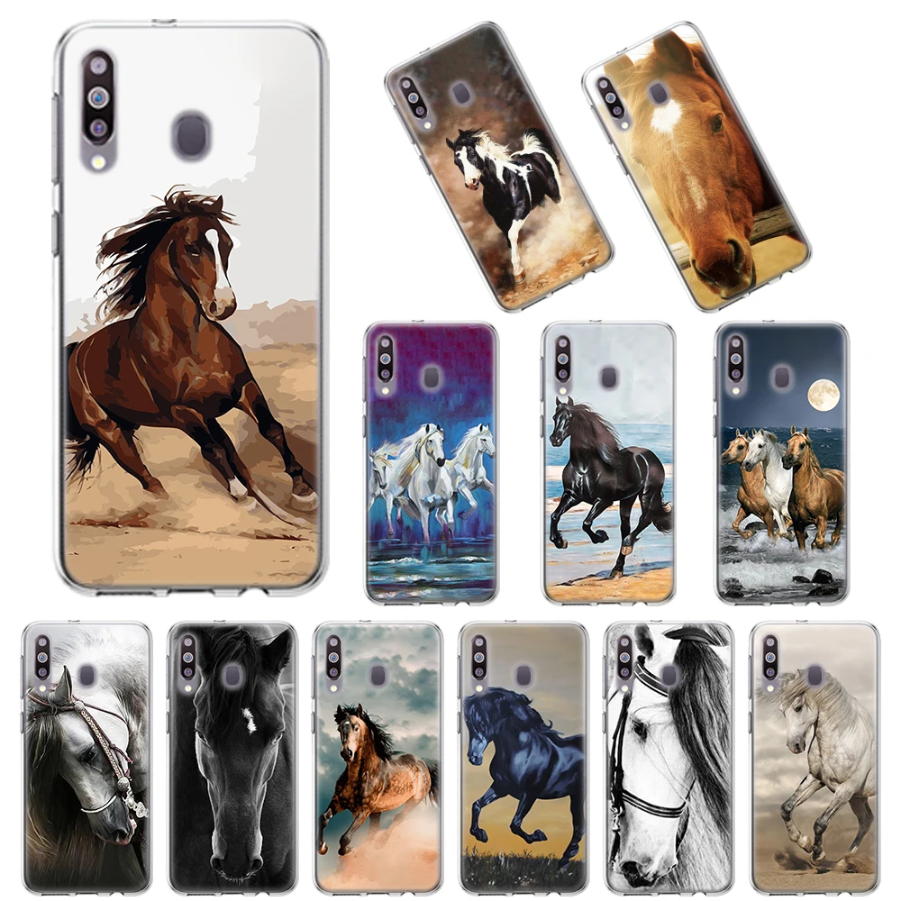 Мягкие чехлы из ТПУ для Samsung Galaxy A10 A10E A20E A20s A30 A40 A50 A70 A11 A41 A51 A71 A91 чехол бега с