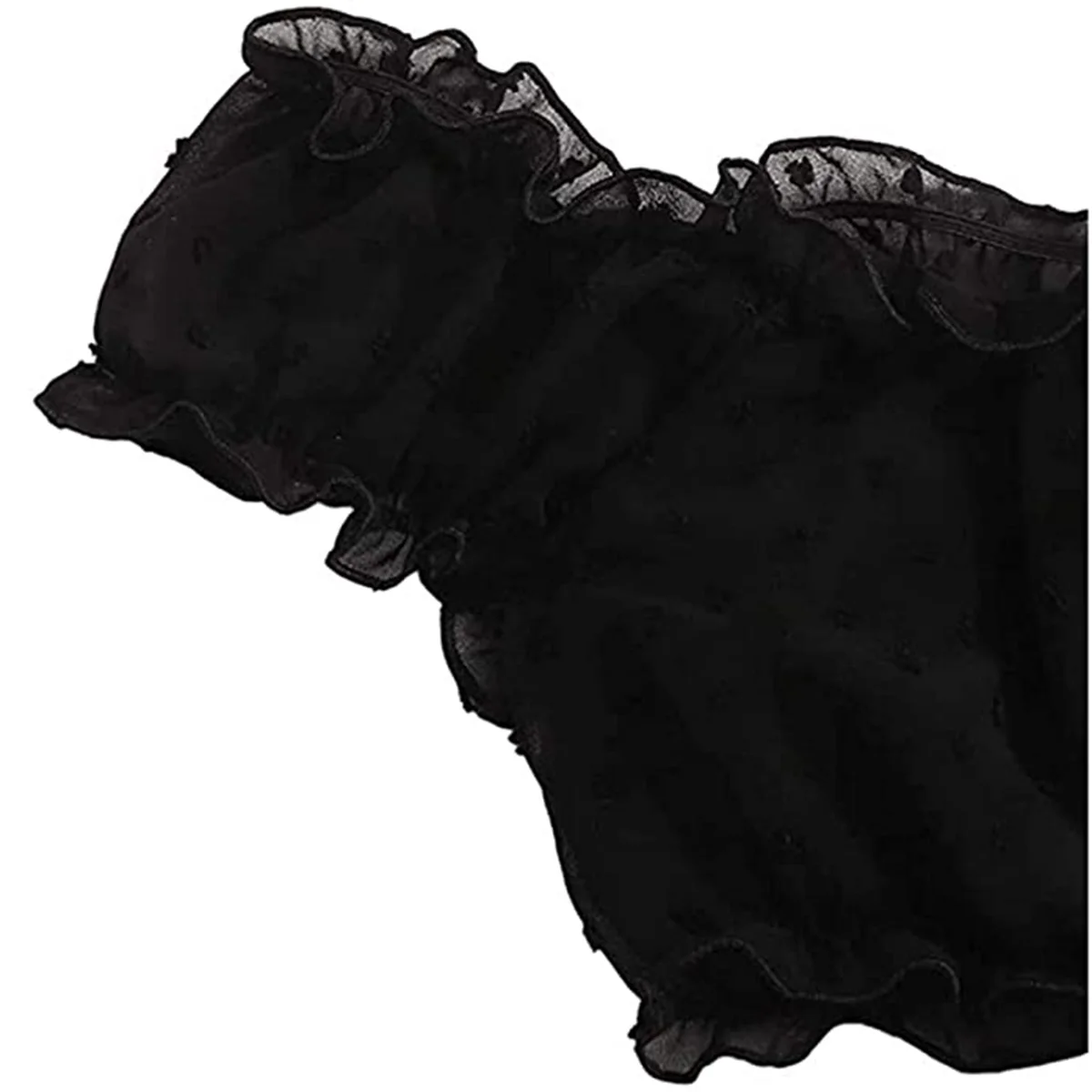 

NEW Women Girl Sweet Sexy Sets Short Sleeve Off Shoulder Lace Up Solid Color Suits Ruffle Exotic Sets Underwear