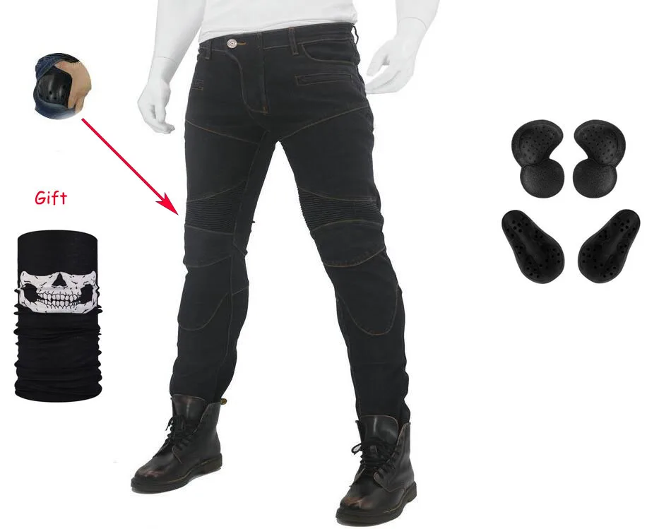 Новинка 2020 брюки для мотоциклистов мужские мотоциклетные джинсы защитное