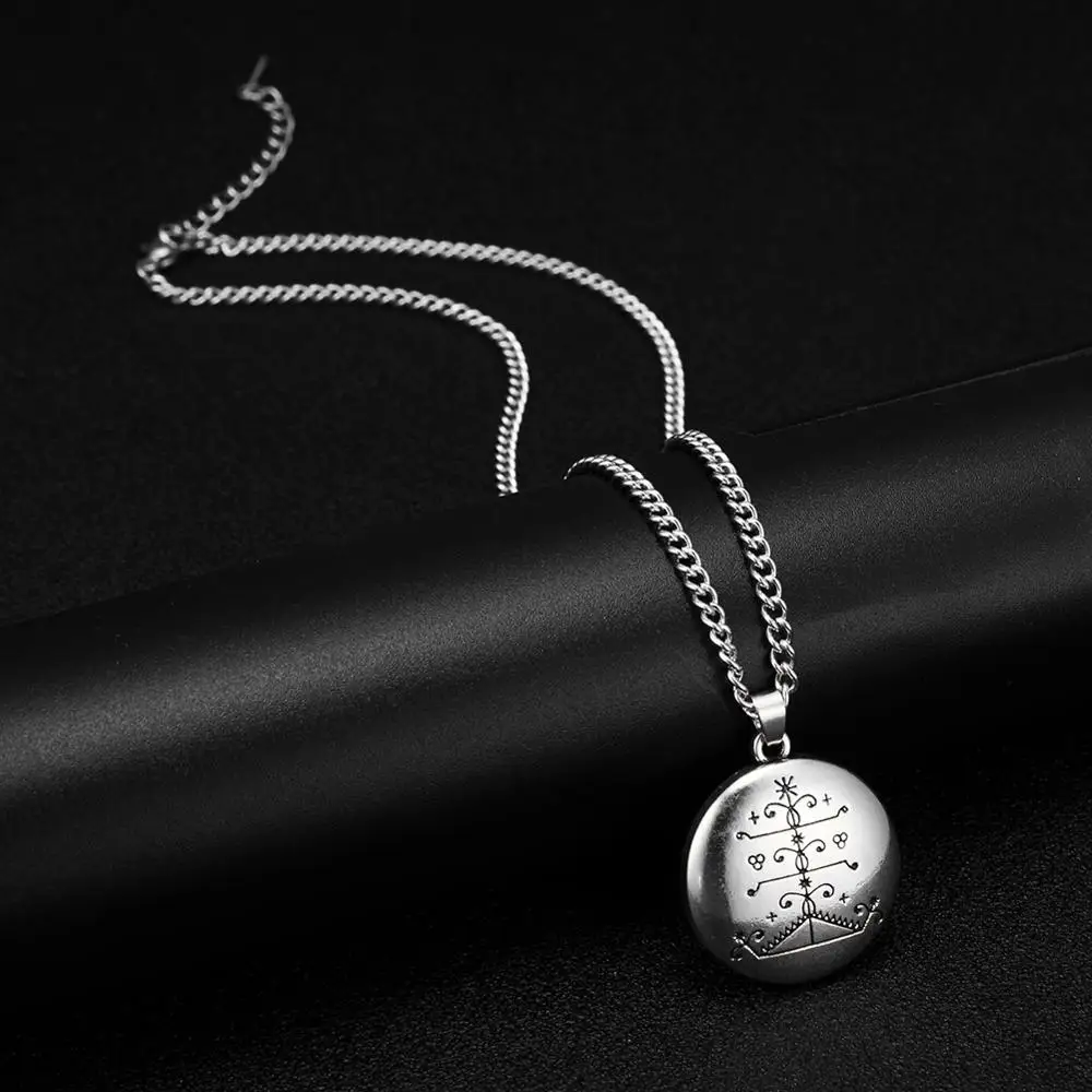 Fishhook Ogou Feray Voodoo Loa Veve Подвески Vodoun Lwa талисман для победы ювелирные изделия Hoodoo