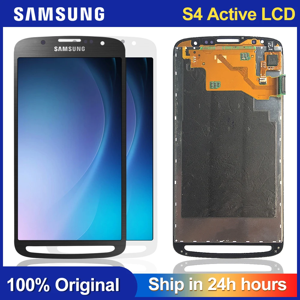 ЖК экран AMOLED для SAMSUNG i9295 дисплей Samsung S4 Active i537 сенсорный дигитайзер в сборе 100%