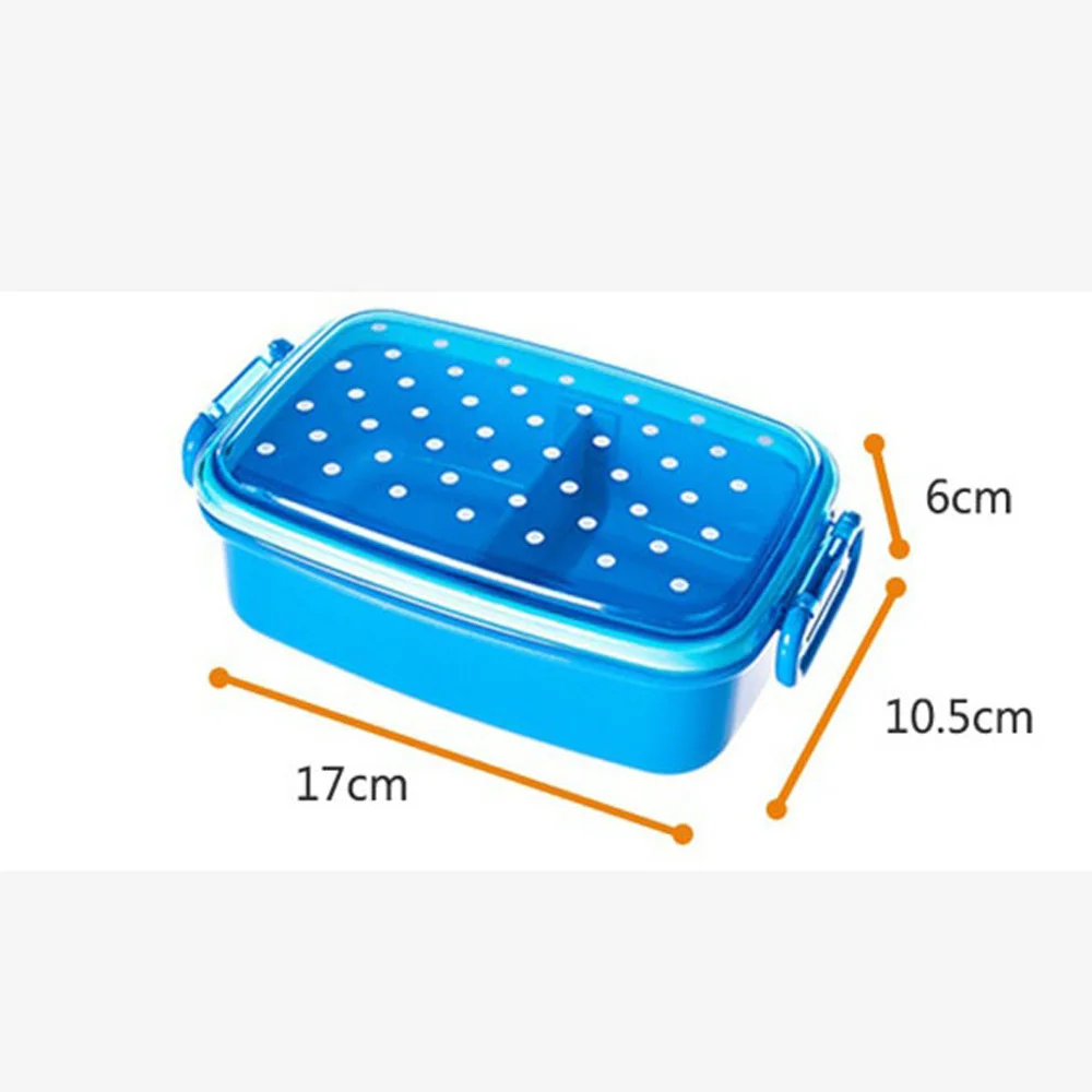 Dot Ланч-бокс посуда школьный пищевой контейнер для микроволновой печи Bento Суши