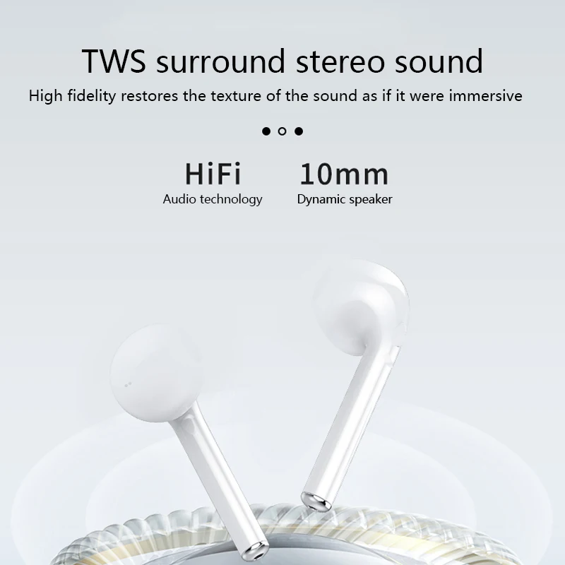 I7 Tws наушники беспроводные Bluetooth 5 0 мини-наушники с микрофоном зарядное