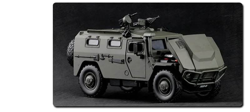 1/32 сплав скольжения русский бронированный автомобиль взрывозащищенный военный литой под давлением игрушки автомобили Звук Свет модель игрушки автомобиль