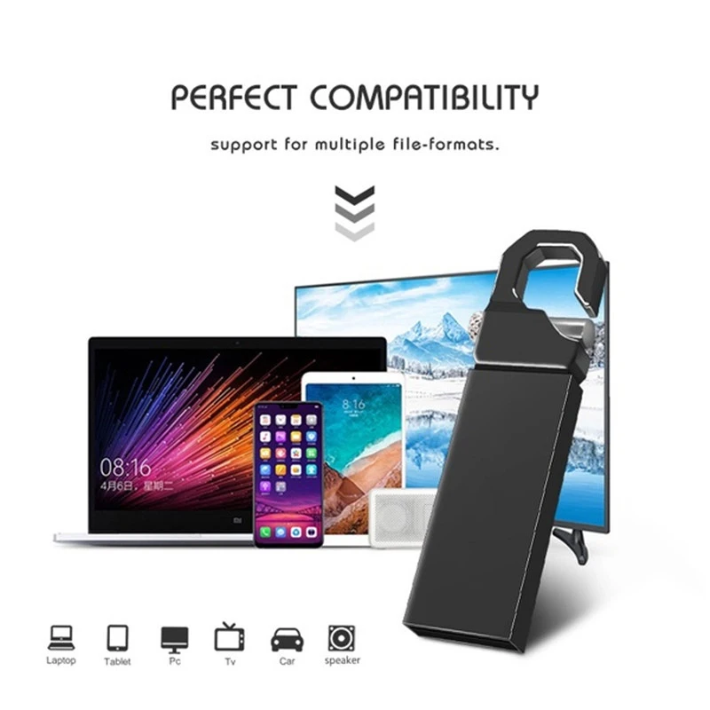 Мини-флэш-накопитель 128 ГБ 64 32 16 высокоскоростной Флэш-накопитель 8 usb 2 0