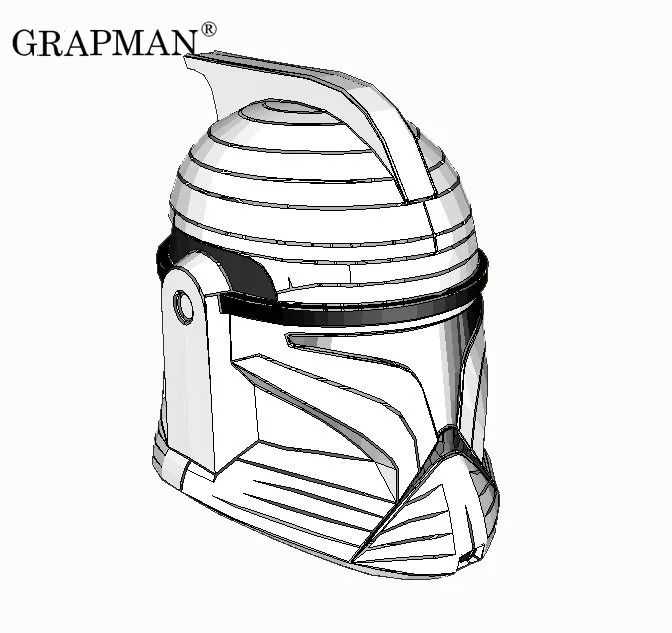 Картонная маска для шлема солдат ручное пространство 3D бумажная игрушка