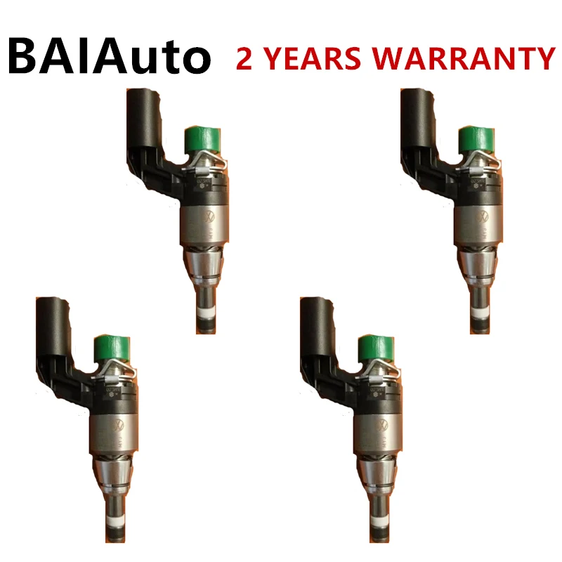 Оригинальный 4 шт. инжектор топлива Форсунка инжекторный клапан для VW Jetta Passat Golf