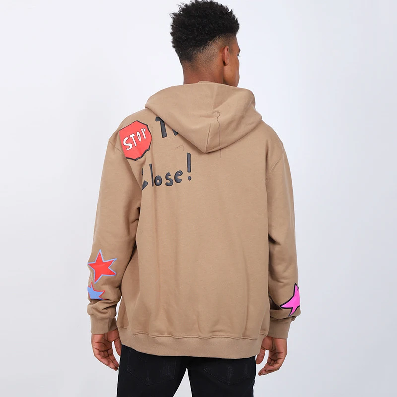 Мужская Уличная одежда 2021 в стиле хип-хоп пуловер Харадзюку худи с надписью и