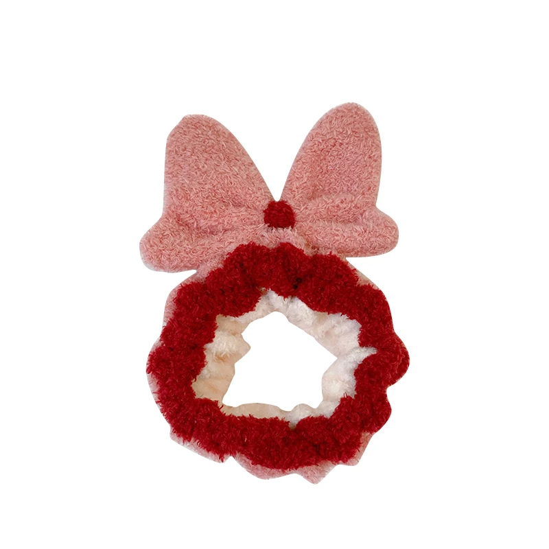 

Big Bow Hairband Bowknot Elastic Wash Face Makeup Hair Band For Shower Plush Headband Cute Sweet Women Female Hair Accessories