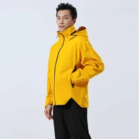 mens detachable liner sports windbreaker outdoor leisure thickened zipper cardigan collectible hat waterproof hooded jacket