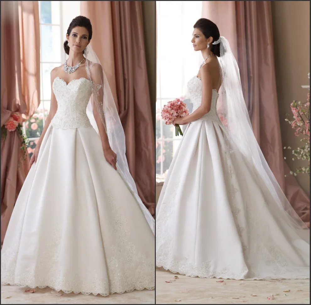 

vestido de noiva Simple satin with lace appliques bridal gown with petals 2018 Off The Shoulder mother of the bride dresses