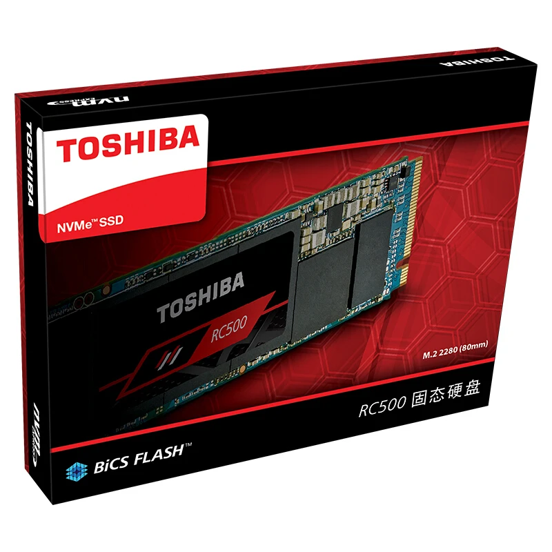 TOSHIBA RC500 250 ГБ 500 Гб NVMe PCIe SSD M.2 2280 ssd внутренний высокопроизводительный