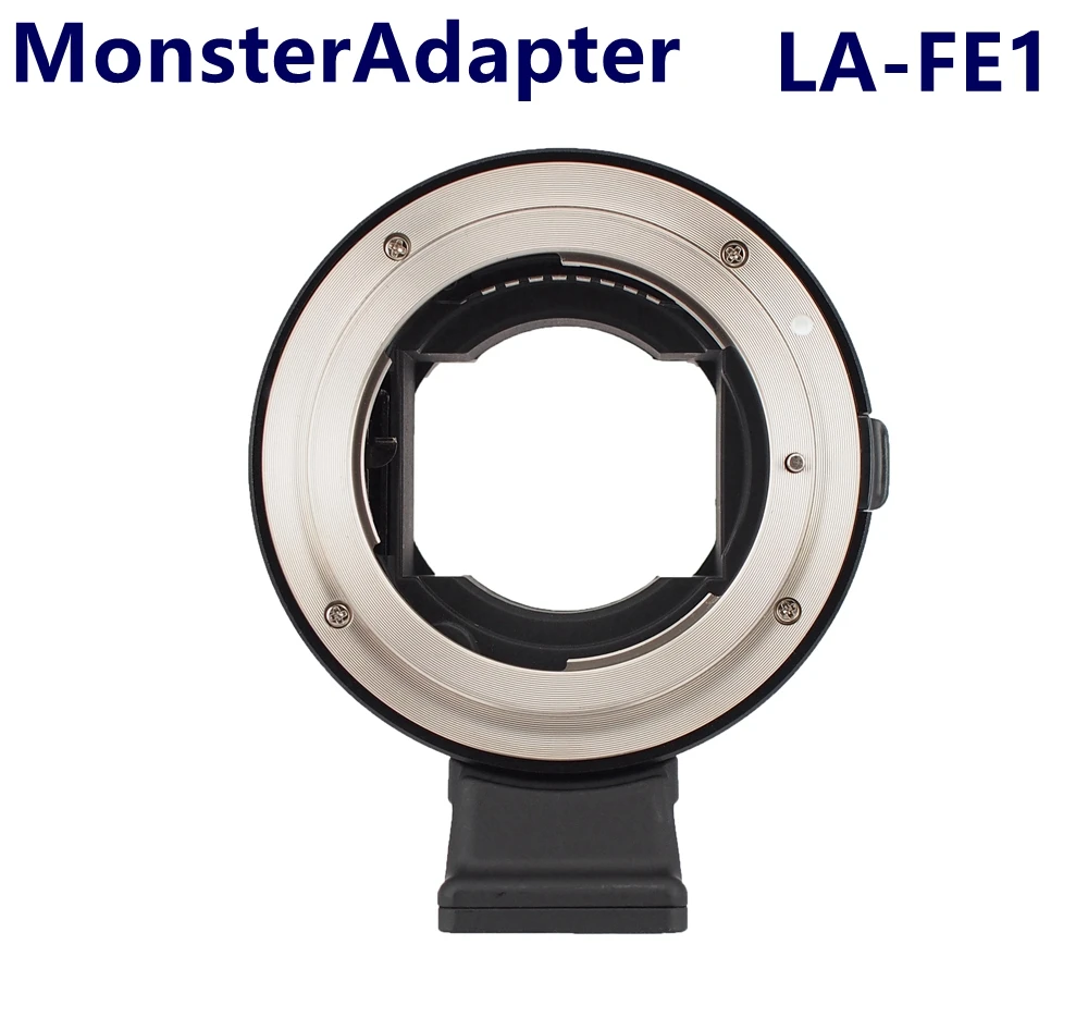 Монстра адаптер LA FE1 автофокусом кольцо для объектива Sony E Mount Nikon F Крепление NEX