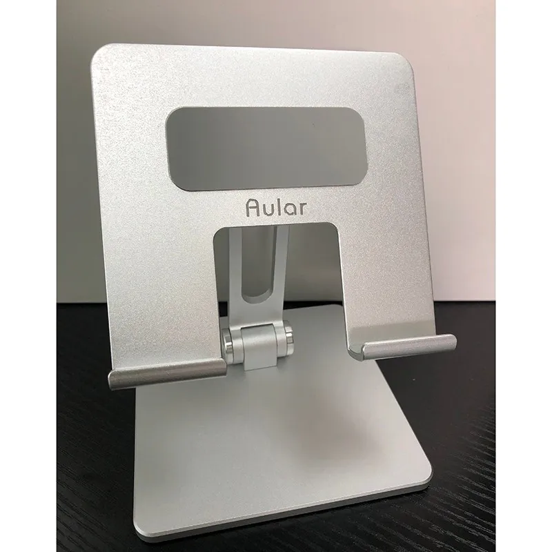 

Aular Tablet Stand Desktop Adjustable Stand Foldable Holder Dock Cradle