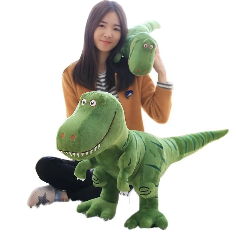 

40/55/70/100cm New Dinosaur Plush Toys Cartoon Tyrannosaurus Cute Stuffed Toy Dolls for Kids Boys Birthday Xmas Gifts