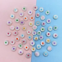 natural sea shell bead sunflower daisy cute shell loose spacer beads for jewelry making diy necklace bracelet earrings wholesale