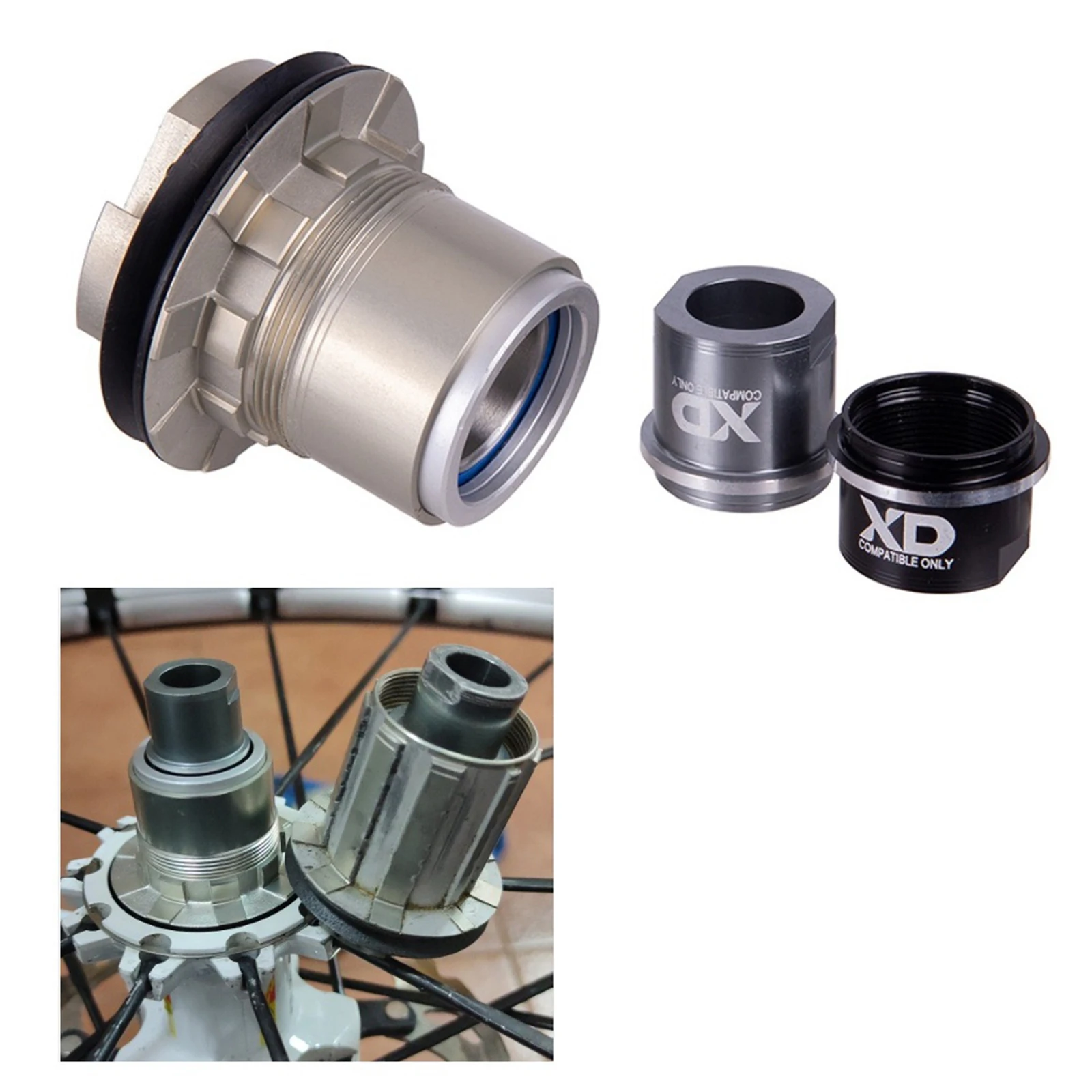 

XD Freehub Hub Body ITS-4 for SLR Wheel w/ 135 142 Adapter Bikes