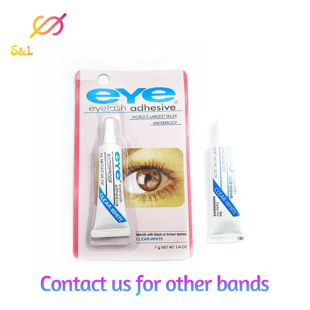 2 шт. Накладные ресницы макияж клей для накладных ресниц Ясно пуховый комплект