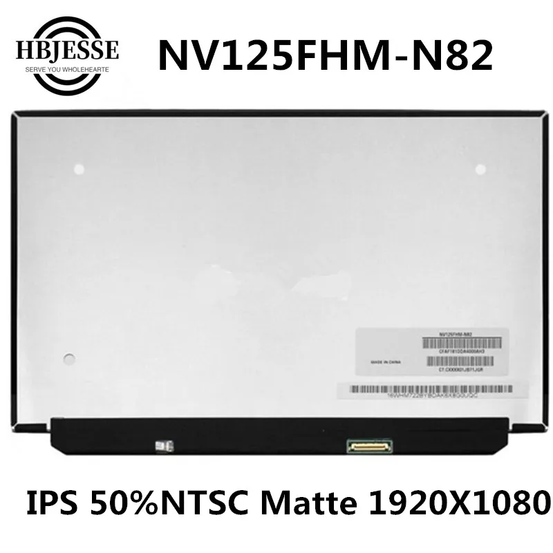    BOE Matrix NV125FHM-N82 IPS 50% NTSC 1920x1080 FHD 12, 5        eDP 30 