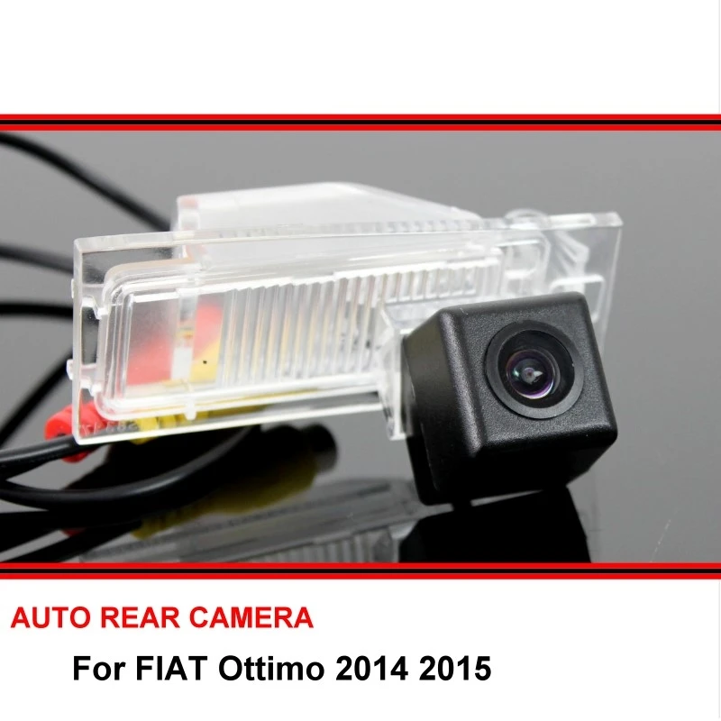 

For FIAT Ottimo 2014 2015 Car Rear View Camera reverse Backup Parking Camera LED Night Vision Waterproof Wide Angle