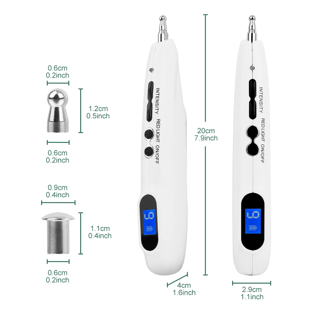 

Laser Acupuncture Pen Electric Meridian Energy Massage Pen Laser Therapy Machine Body Relaxation Physiotherapy Dropshipping