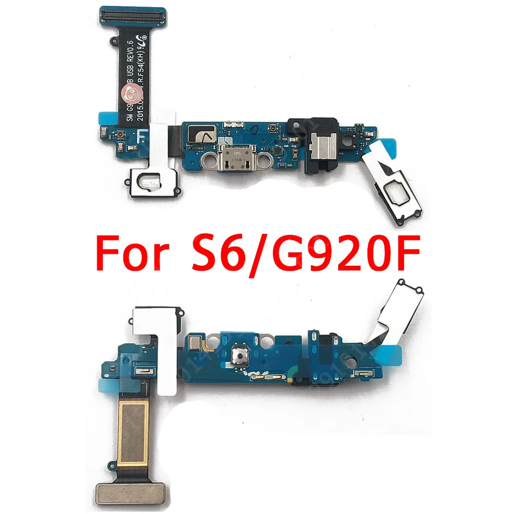 Оригинальная зарядная Плата USB для Samsung Galaxy S6 зарядный порт G920F печатная плата док