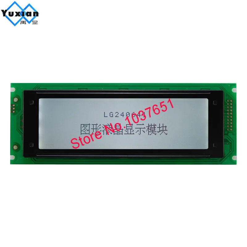 LCD module 240x64 24064 display graphic blue white green T6963C RA6963 LG240641 instead WG24064 good quality | Электроника