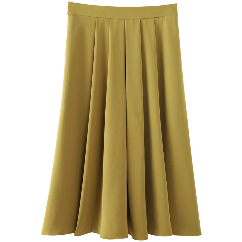 

New career women's clothing joker temperament commuter OL pleated skirts