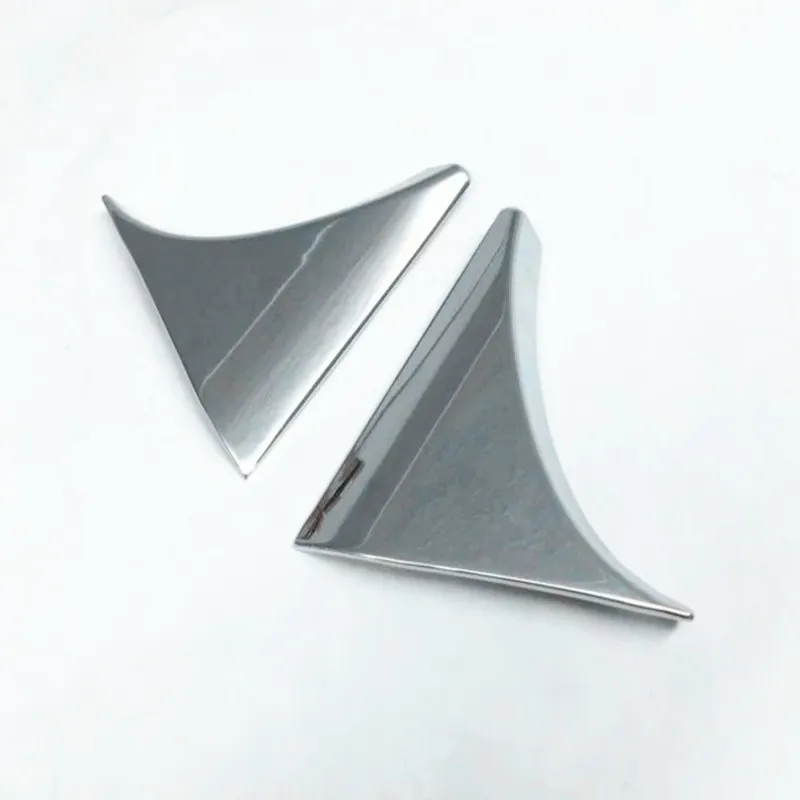 

Fit For Nissan Qashqai 2015 2016 2017 2018 Chrome Side Rear Window Spoiler Cover Trim Sticker Triangle Garnish Bezel Accessories