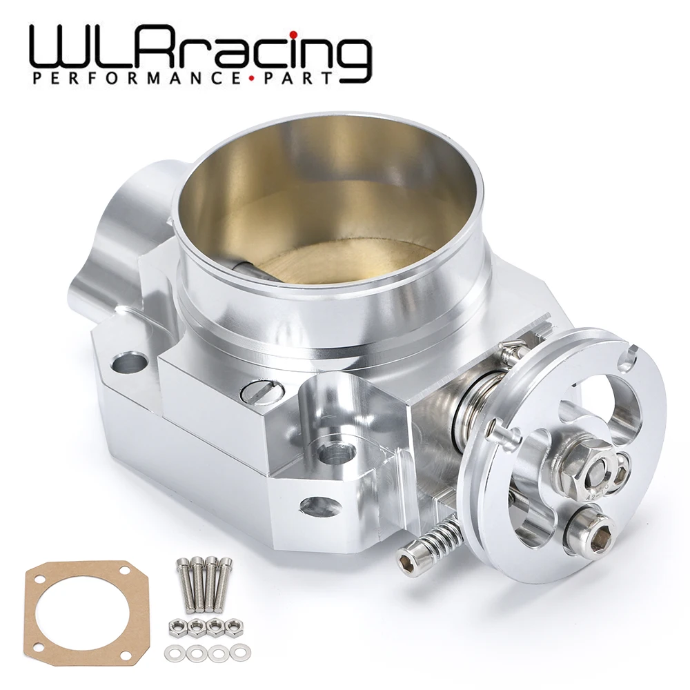 

Aluminum Upgrade 70MM Throttle Body Silver For Honda Civic Acura Integra B16 B18 D16 F22 B20 D/B/H/F EF EG EK DC2 H22 D15 D16