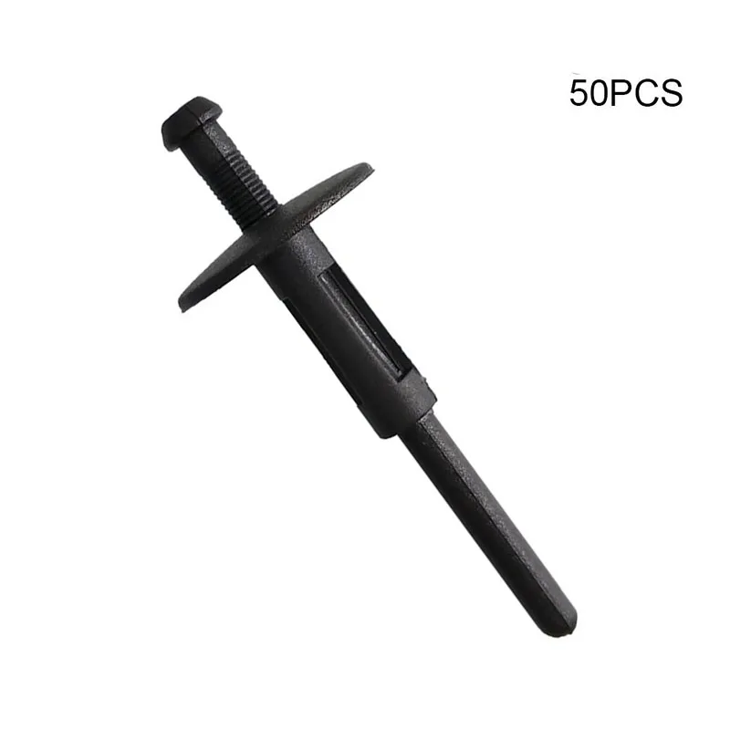 50 шт. автомобильные черные зажимы для колес 51777171004 отверстие крепеж крыла BMW X3 X5