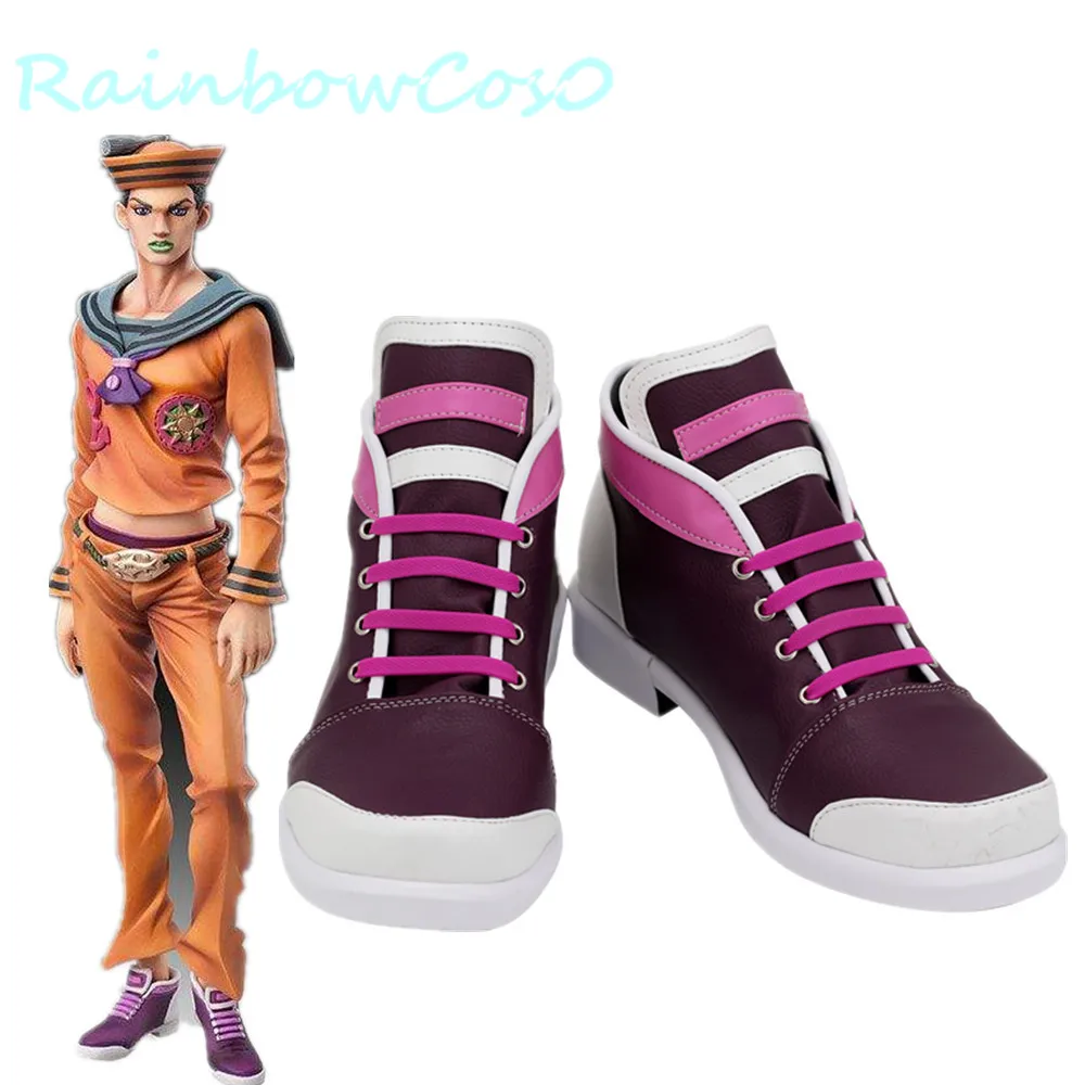 Обувь для косплея RainbowCos0, аниме «невероятные приключения Джоджо йойолиона», сапоги «хигашиката джодэ», для Хэллоуина