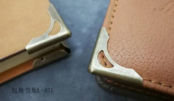 Металлические аксессуары кронштейн 22 мм античный школьный портфель угловой