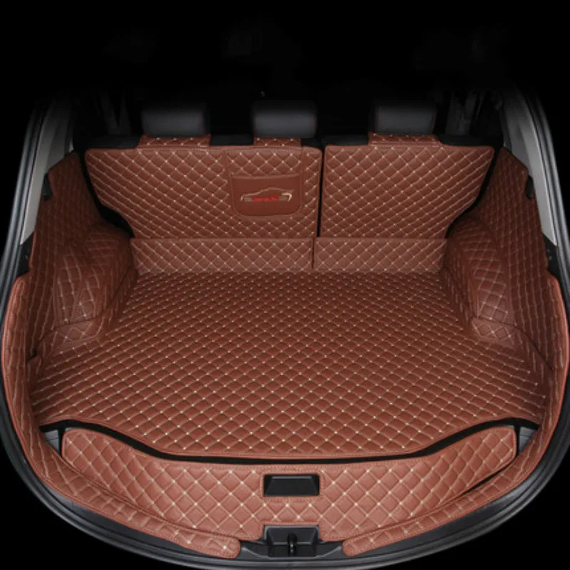 3D TPE XPE индивидуальные полностью покрытые специальные автомобильные коврики багажника для Toyota RAV4 Водонепроницаемая прочная задняя сетка для предметов ковров