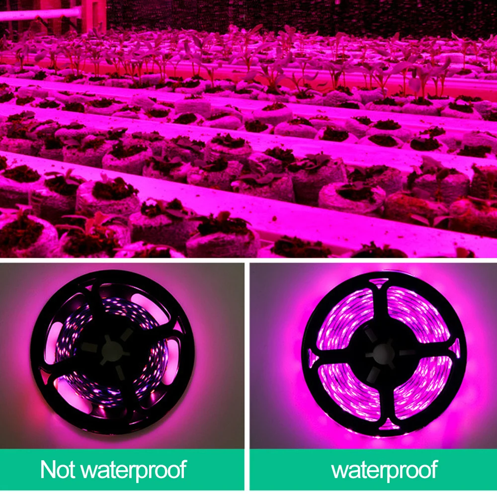 USB LED hand scan sensor plant light with SMD2835 DC5V flexible waterproof infrared full-spectrum growth-promoting | Освещение