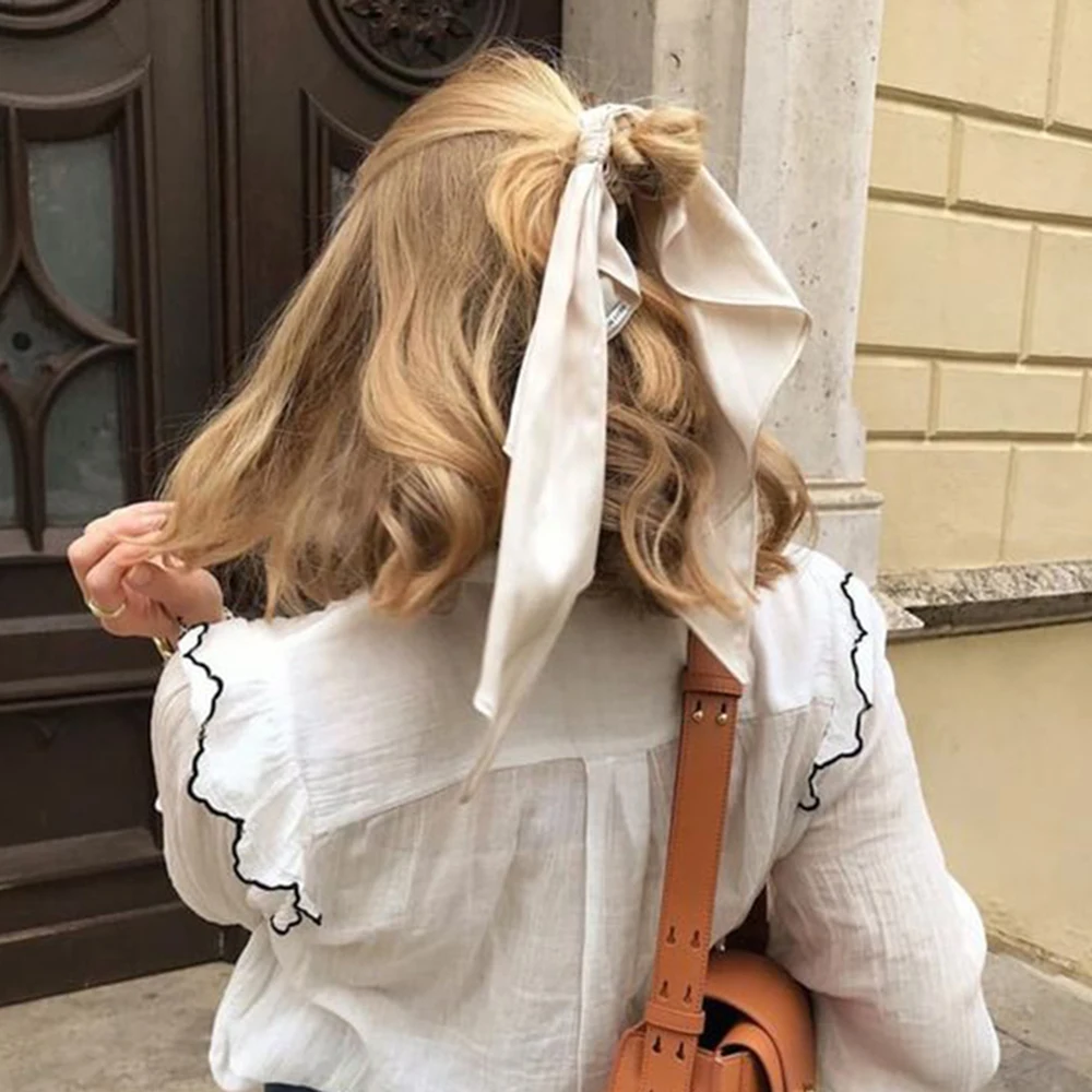Женская однотонная резинка для волос Artilady ободок тюрбан с бижутерией аксессуар
