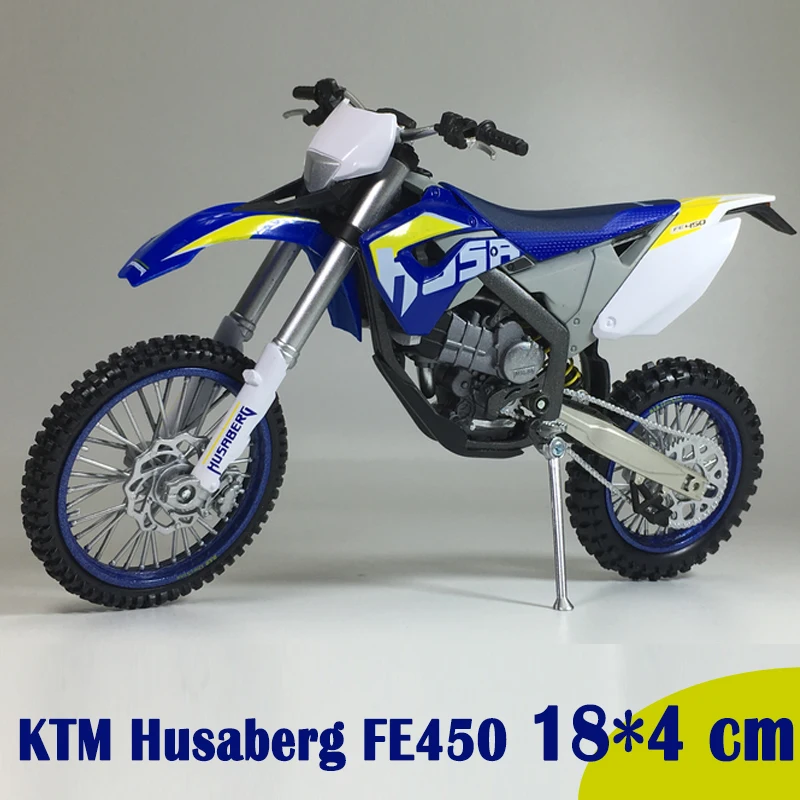 1:12 KTM Husaberg FE390 FE450 FE570 Горный Спорт утилита мотоцикл литья под давлением моделирование дисплей Модель Детский Рождественский подарок