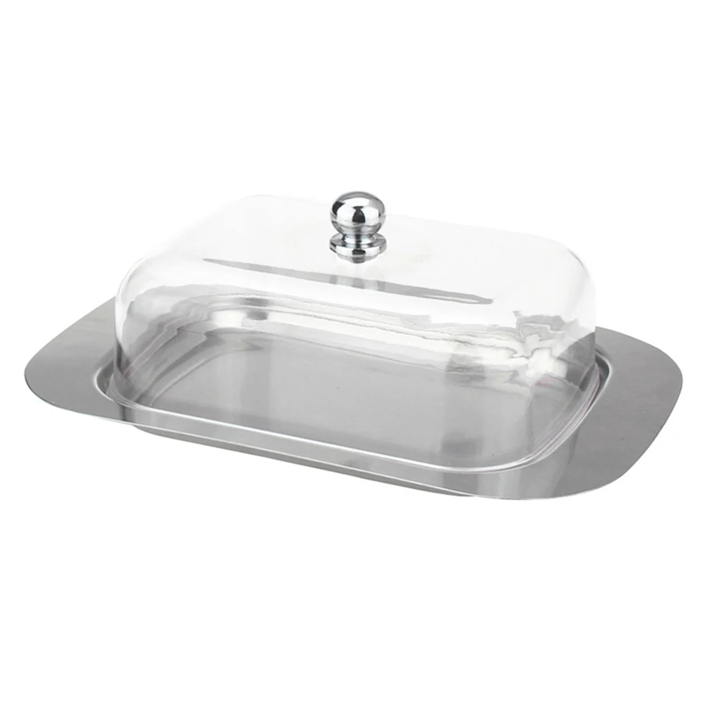 Горячая нержавеющая сталь масло блюдо коробка контейнер для хранения сыра
