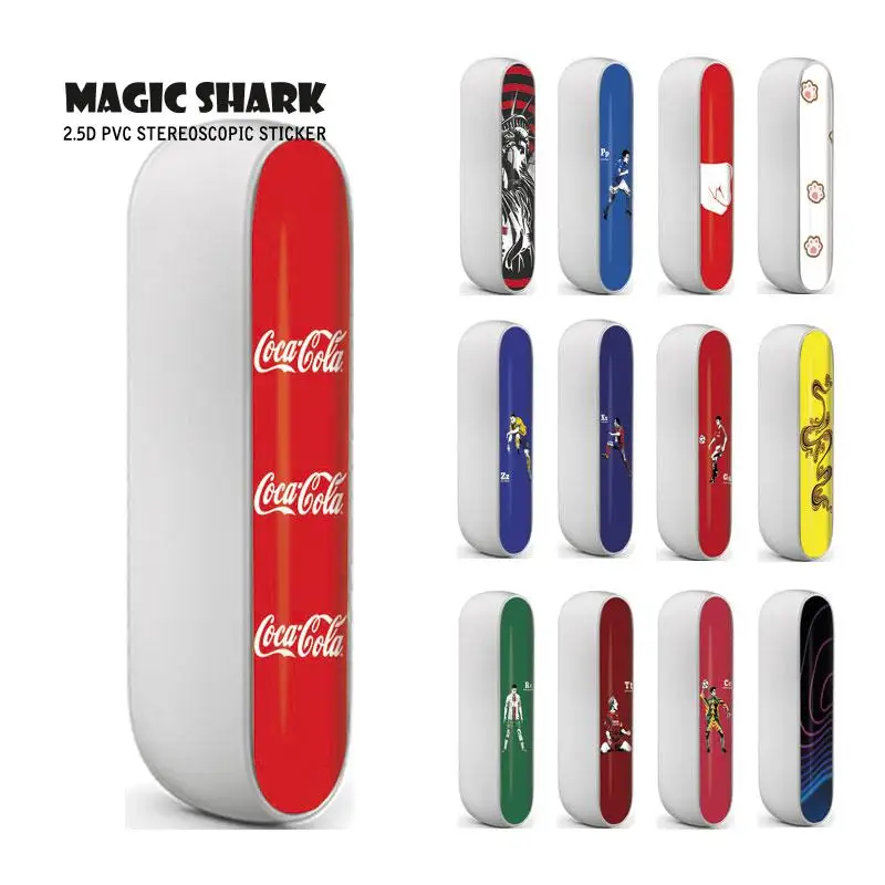 Чехол Magic Shark для IQOS 3 0 Модный чехол из ПВХ с изображением суперзвезды кулак статуя