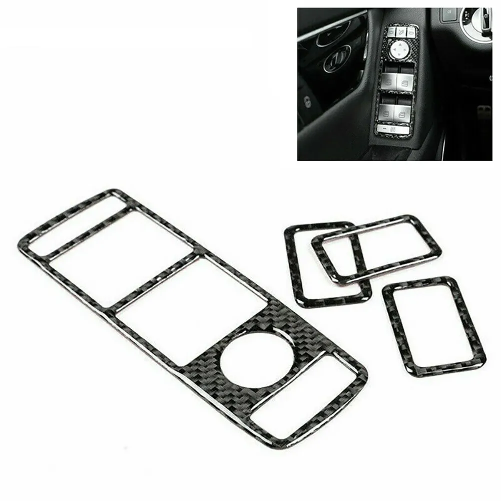 

Panel CarWindow Lift Button Cover Switch Left Hand Drive 1 Set 4 Pcs/Set