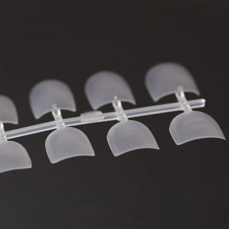 240 шт./кор. белого цвета матовые накладные ногти разных Размеры Ноготь Пресс на