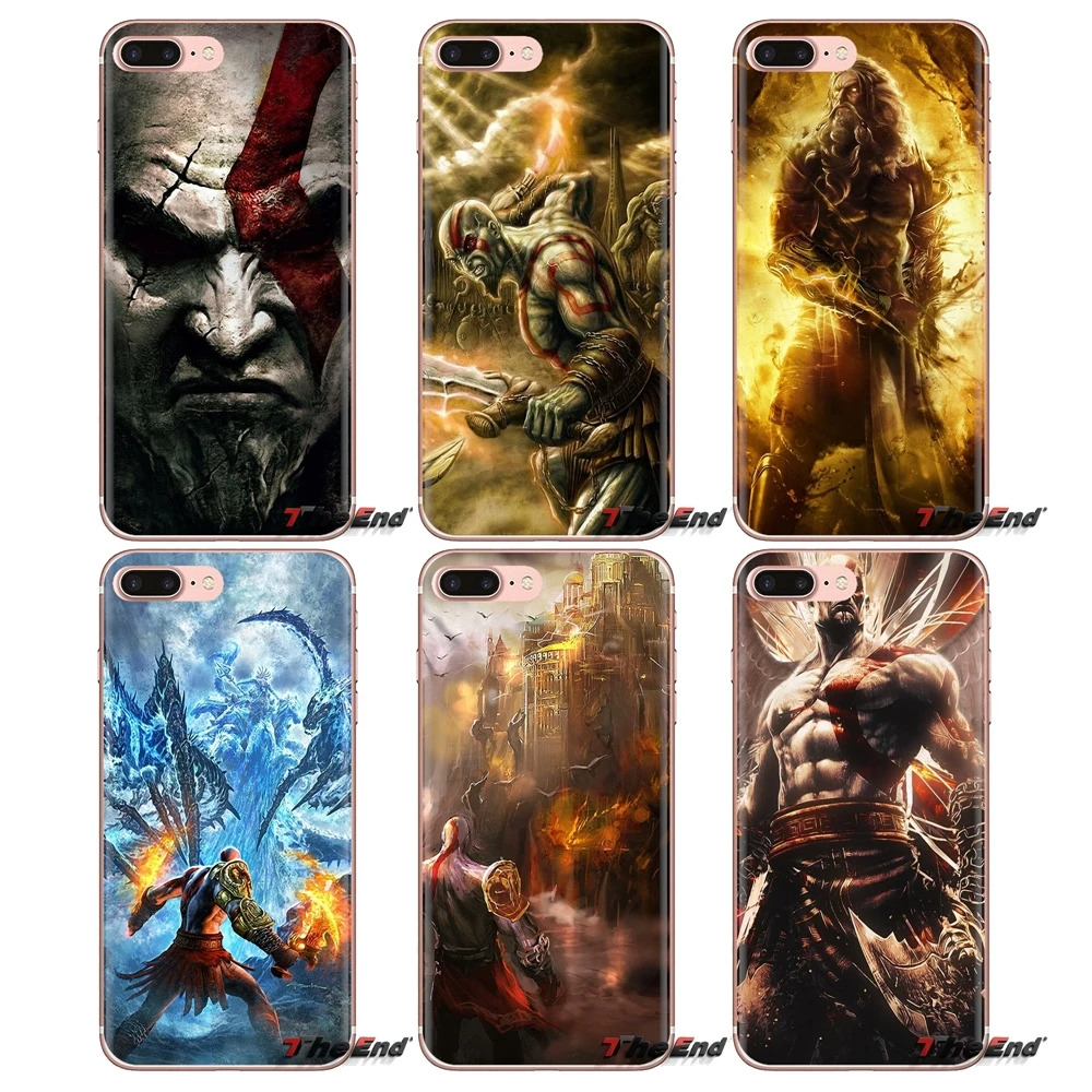 Прозрачные мягкие чехлы God of War Kratos III для Huawei Mate Honor 4C 5C 5X 6X 7 7A 7C 8 9 10 8C 8X 20 Lite Pro |
