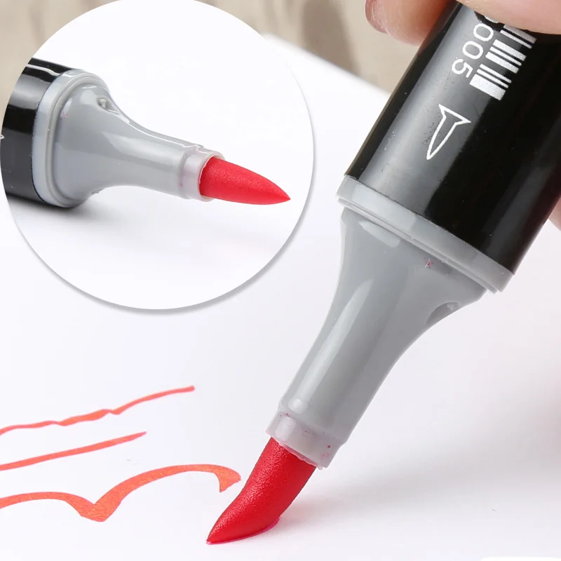 Художественные маркеры FINECOLOUR с двойной головкой EF100/EF101/EF102 240/160/480 цветов на